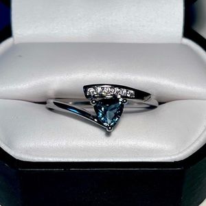Blue Topaz Ring